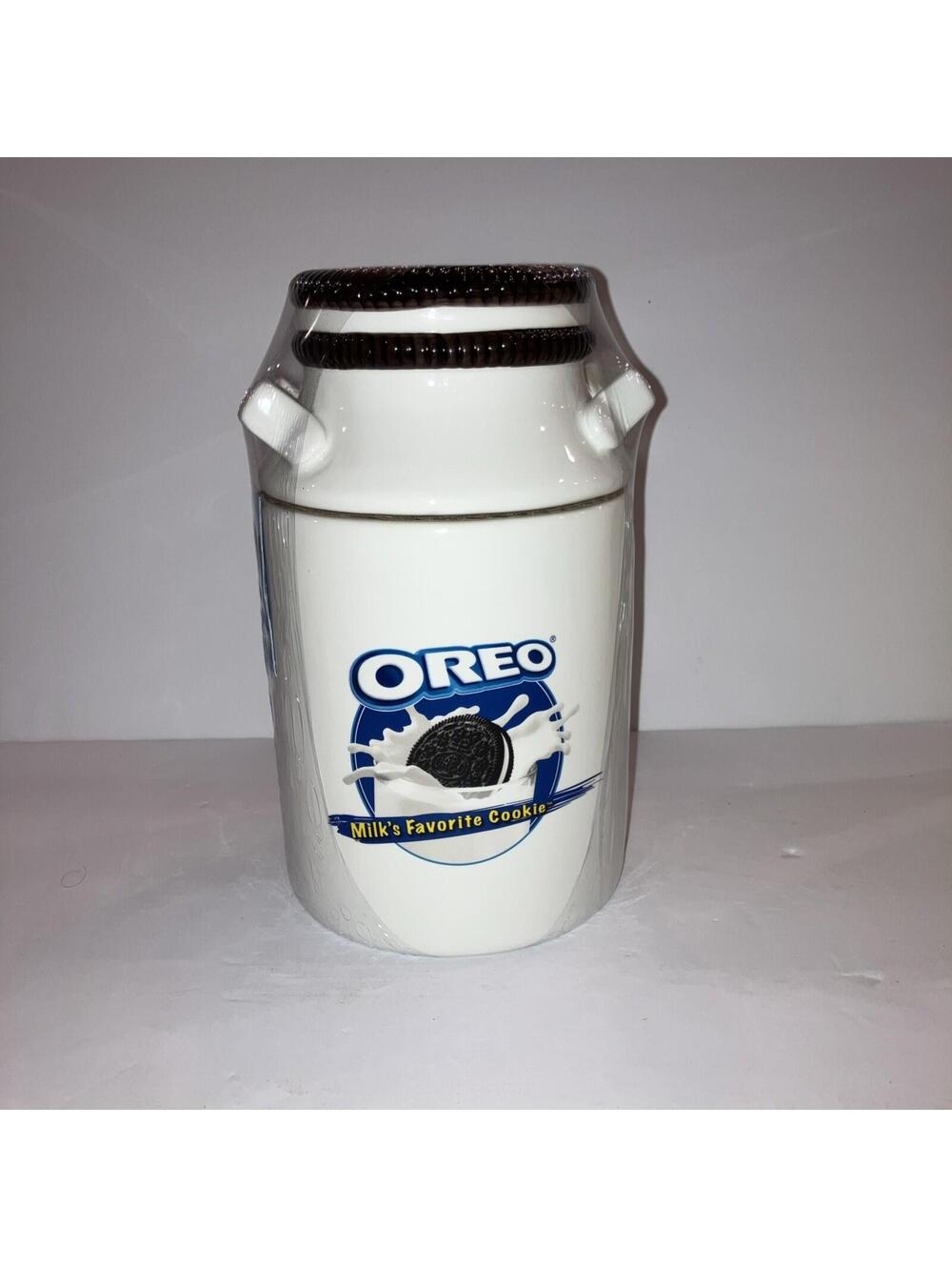 VINTAGE Nabisco Oreo Snowman Cookie Jar Houston Harvest NEW W/TAGS